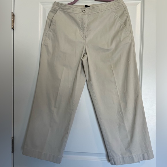 Eileen Fisher Women’s Wide Leg khaki pants size Small - Picture 5 of 9